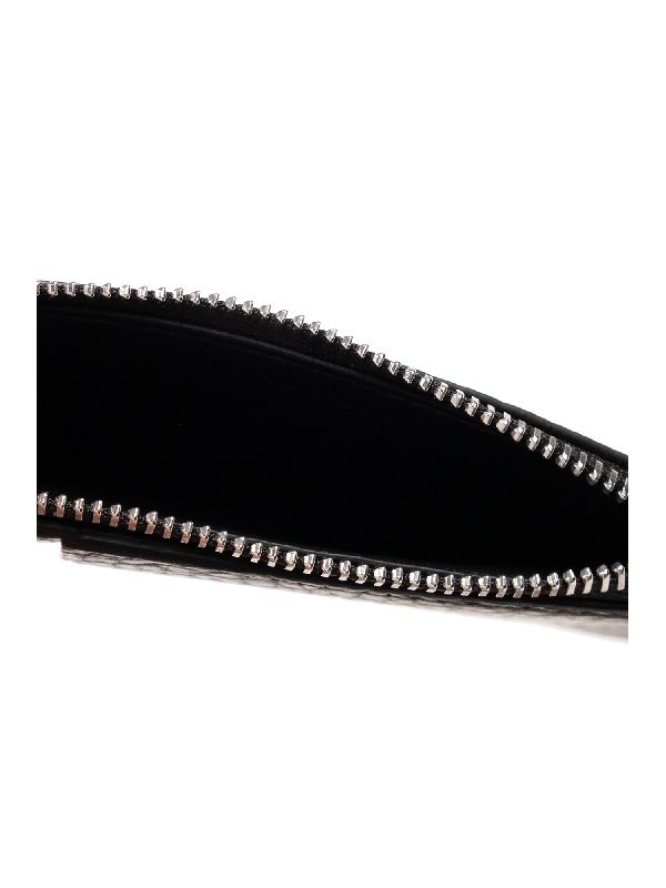 B Cut Zipper Cardholder