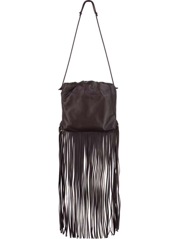 Calfskin The Fringe Pouch Pondente