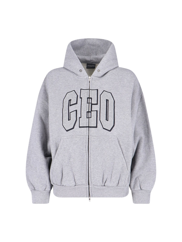 Balenciaga Grey Hoodies