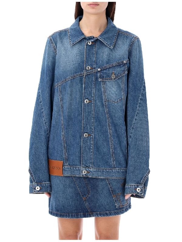 Logopatch Twist Denim Jacket