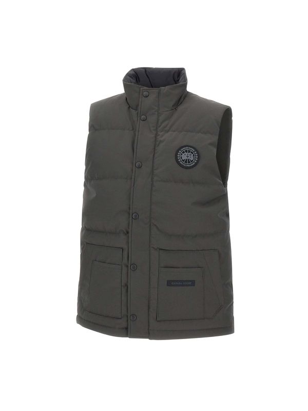 Black Label Pocket Detail Padded Vest