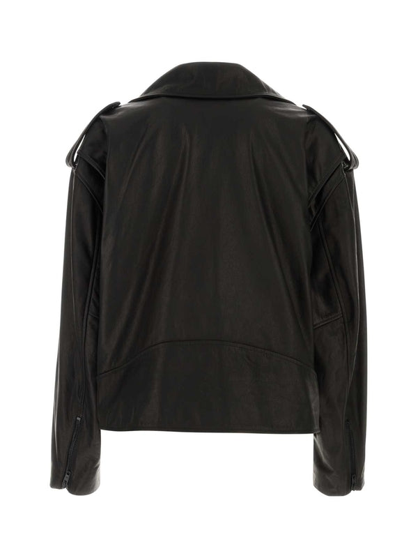 Balenciaga Black Biker Jacket