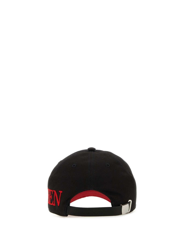 Alexander Mcqueen Black Cap