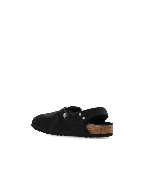 Tokyo Shearling Suede Sandals