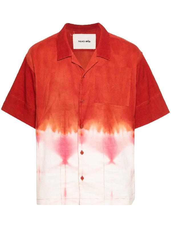 Greetings Gradient Short
  Sleeve Shirt