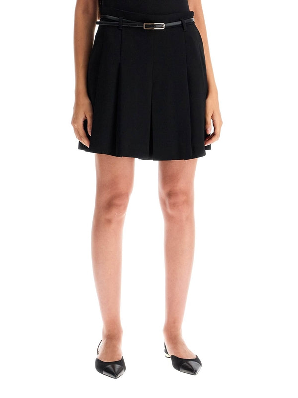 Abilita Belt Pleated Skirt