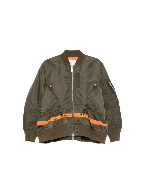 Sacai Green Bomber