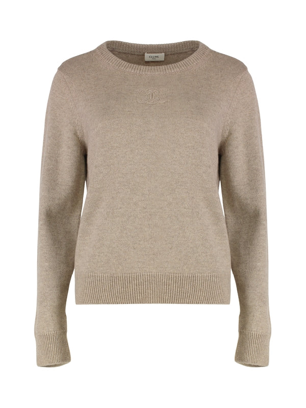 Triomphe Cashmere Beige Knit