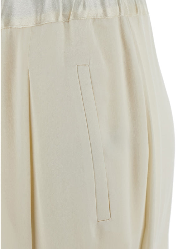 SATIN PANTS Trousers