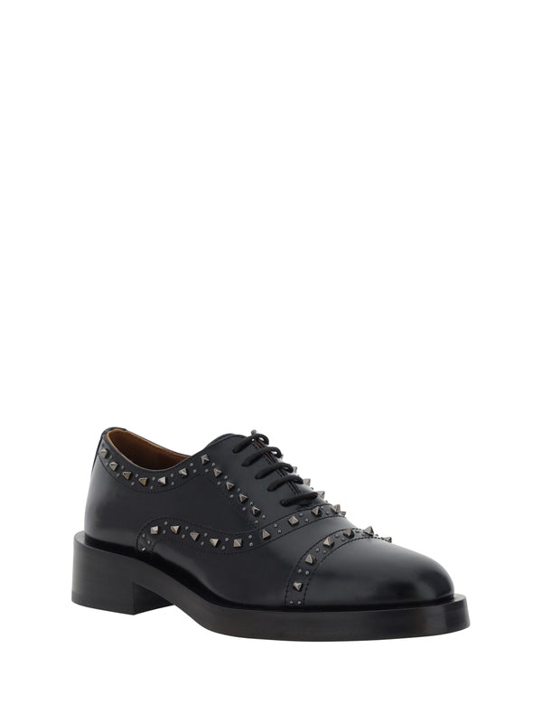 Rockstud Lace-up Shoes