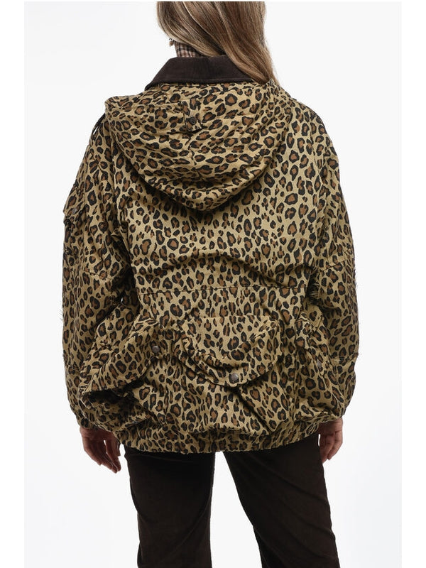 Animal Printing Nylon Jacket