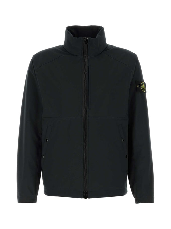 Wappen Patch High Neck Nylon Jacket