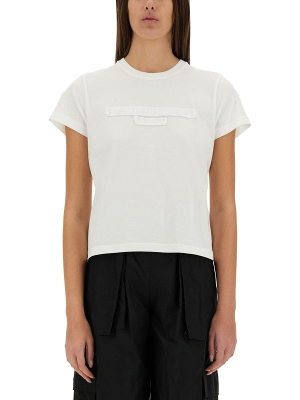 Alexanderwang White Half Sleeve