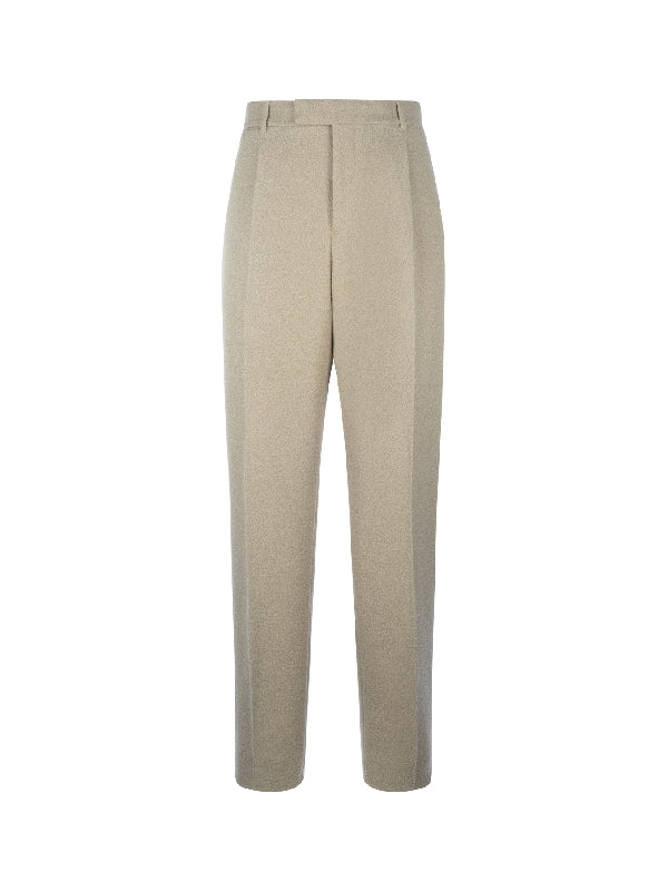 Tailored Wool Blend Pants