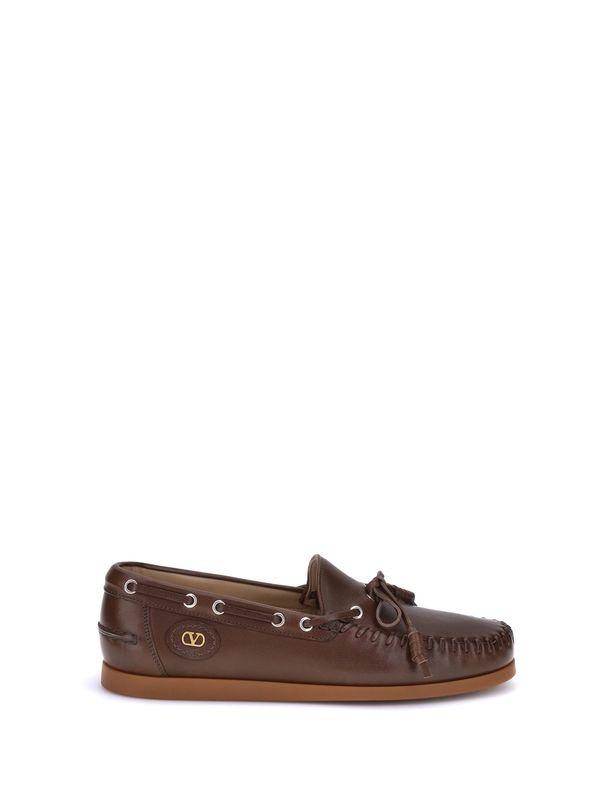 Valentino Brown Loafers