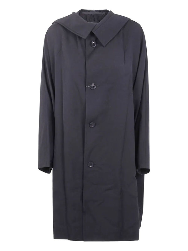 Yohji Yamamoto Navy Coat