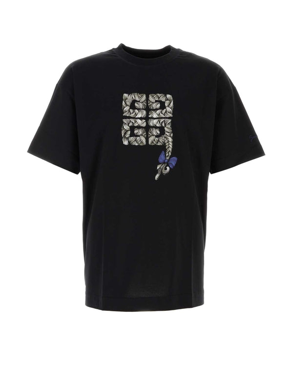 4G Logo Printing Cotton Short Sleeve T-shirt