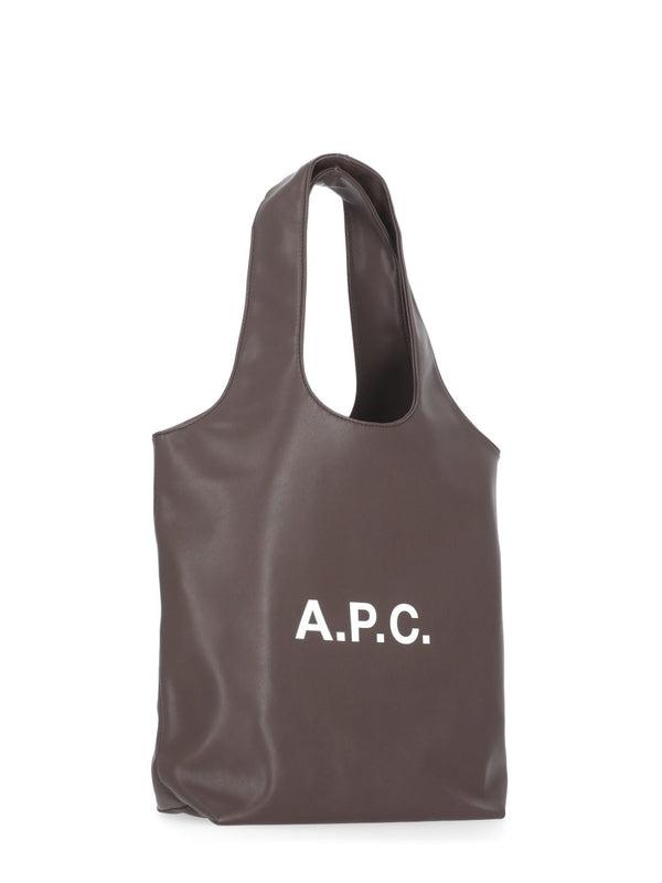 A.P.C. Brown Tote Bags