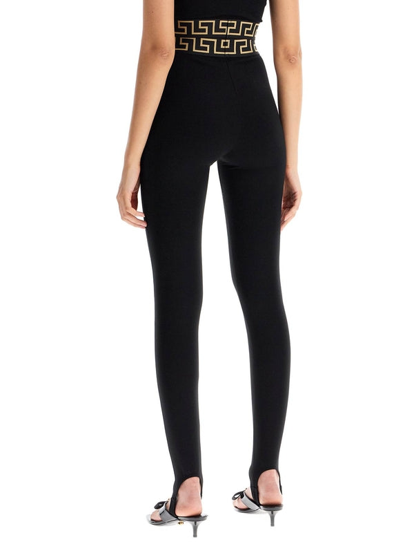 Greca Banding Stretch Leggings