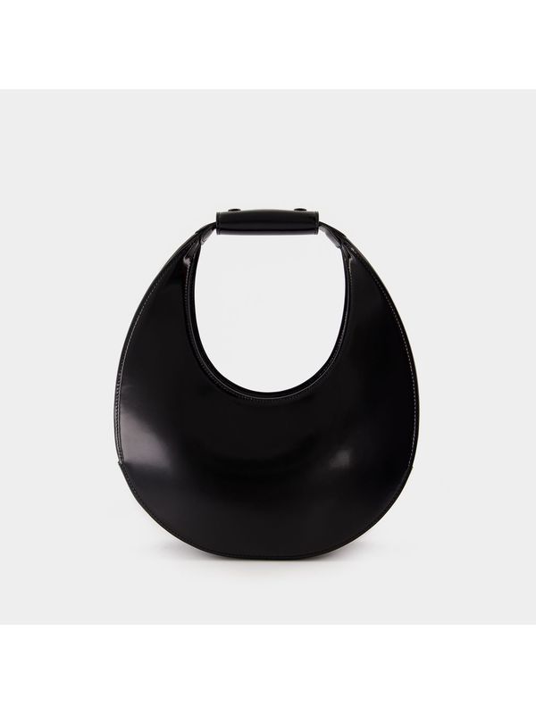 Moon Leather Hobo Tote Bag