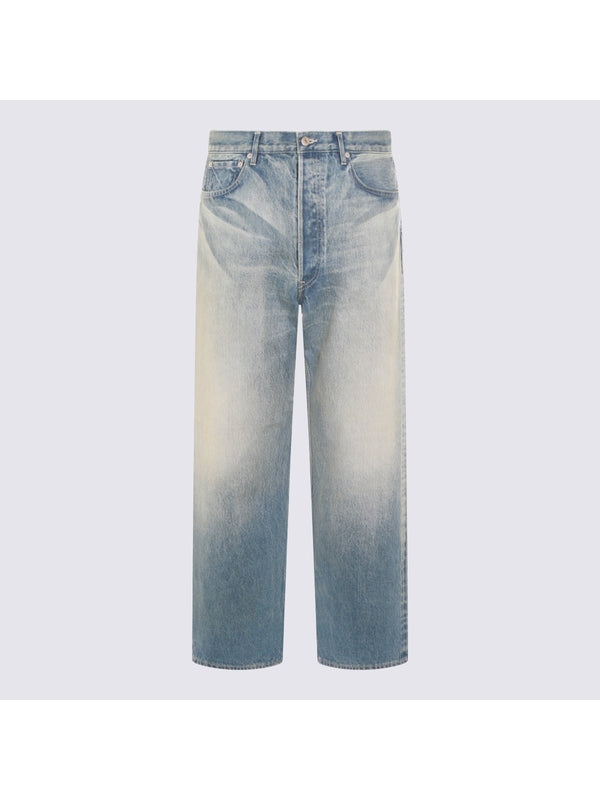 Auralee Blue Denim Pants