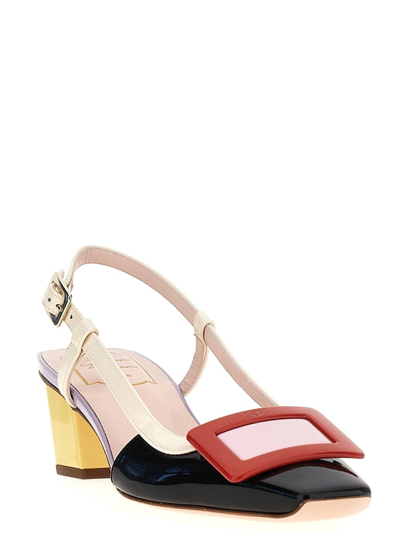 Belle Vivier Buckle Decoration
  Slingback Heel