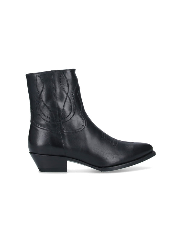 Celine Black Ankle Boots