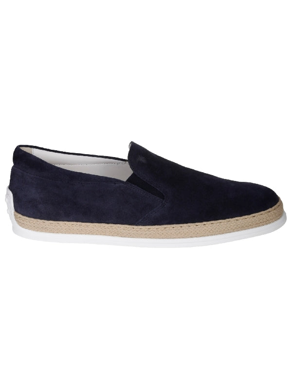 Suede Slip-on Espadrille