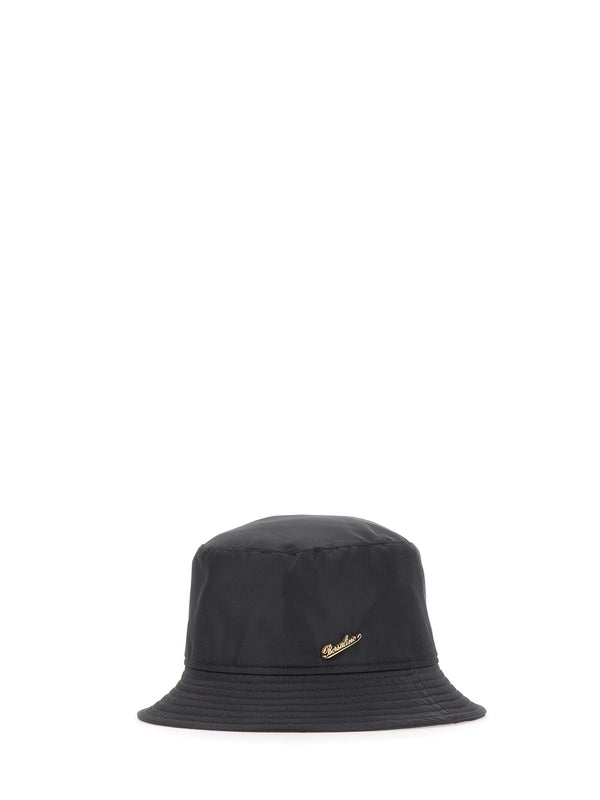 Borsalino Black Bucket Hats