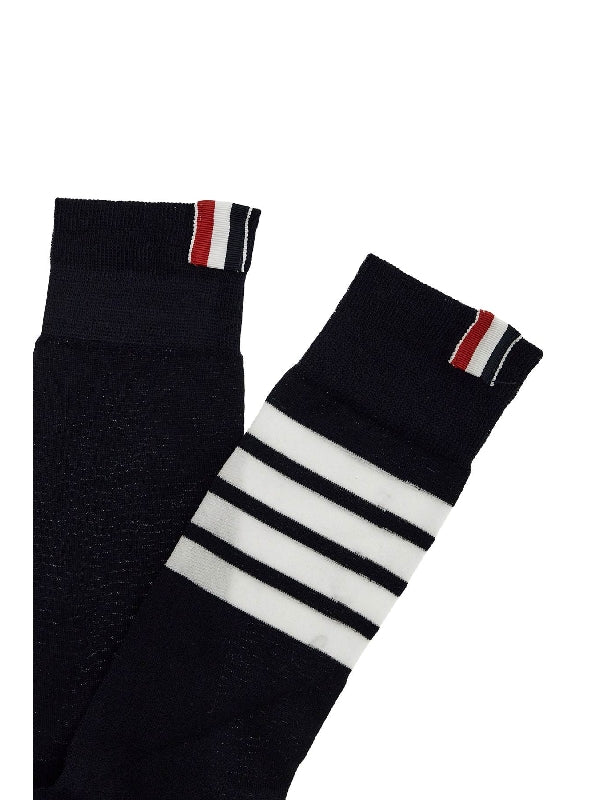 4-bar Cotton Blend Socks - Jente