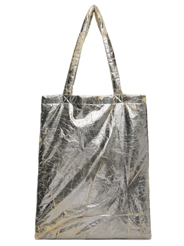 Rick Owens Silver Tote Bags
