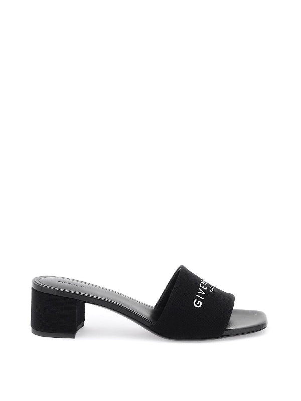 4g Logo Band Sandal Heel