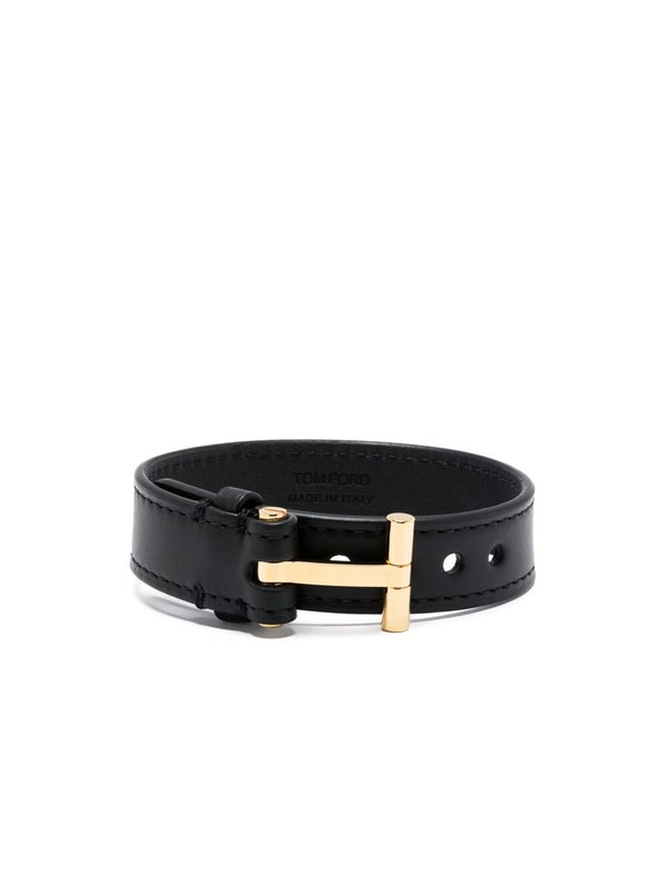 T Logo Buckle Calfskin
  Bracelet