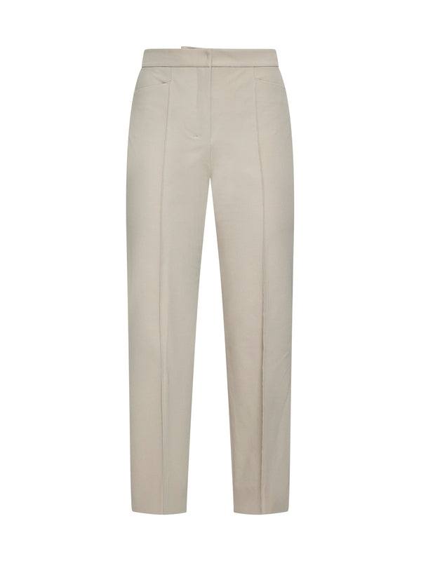 Zemira Cotton Blend Cropped
  Pants