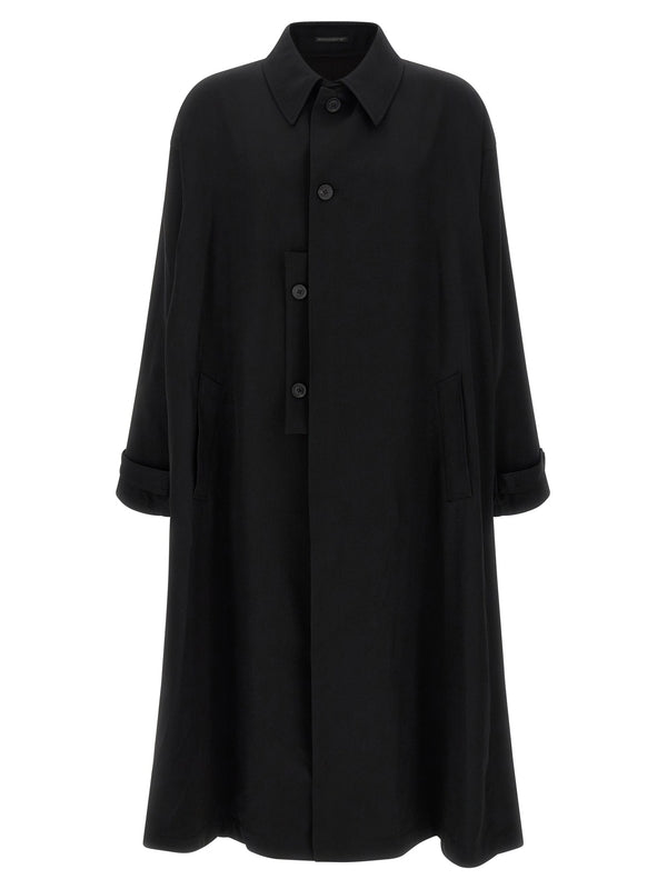 Yohji Yamamoto Black Coats