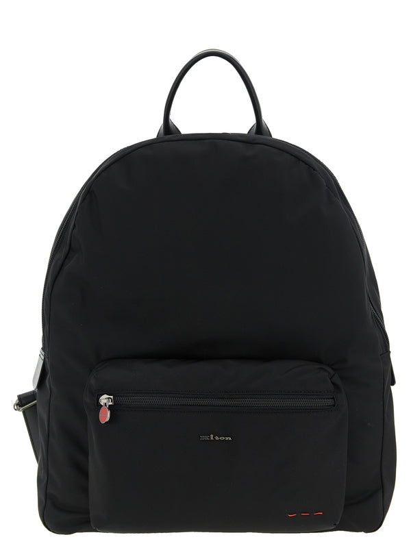 Kiton Black Backpacks