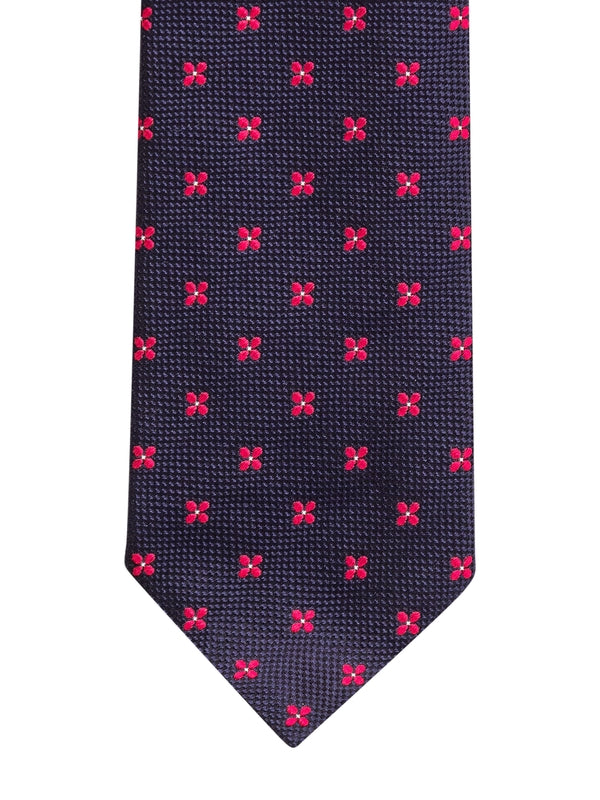 All-Over Pattern Silk Tie