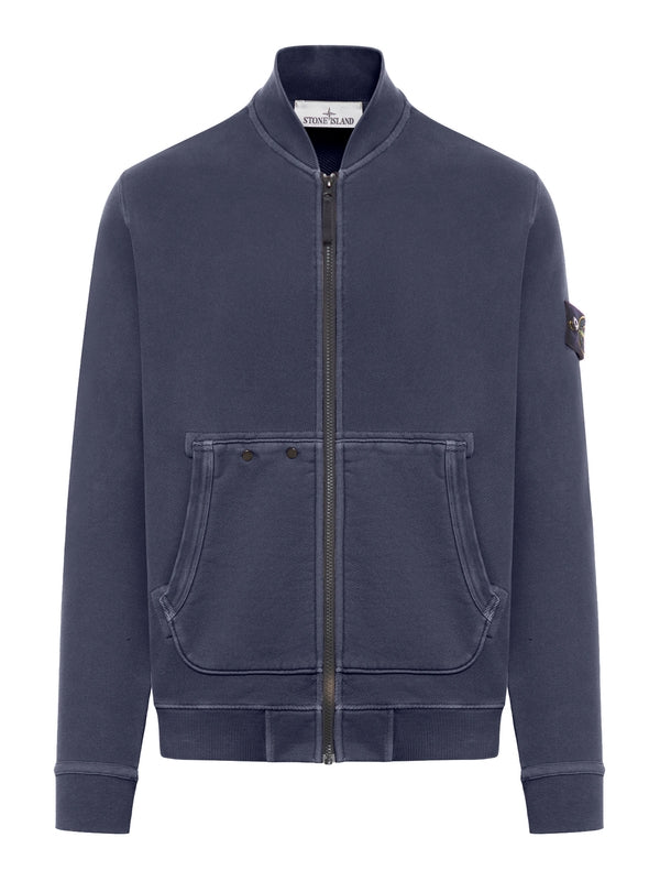 Wappen Patch High Neck Zip Up
  Jacket