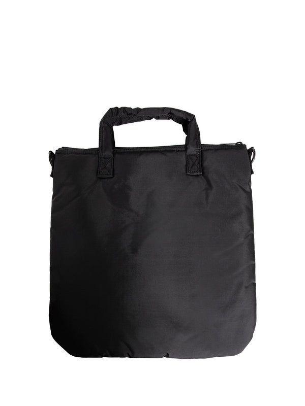 Black Padded Tote Bag