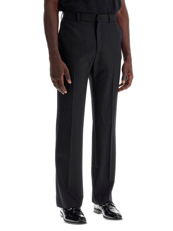 Slim Fit Wool Blend Tailored Pants