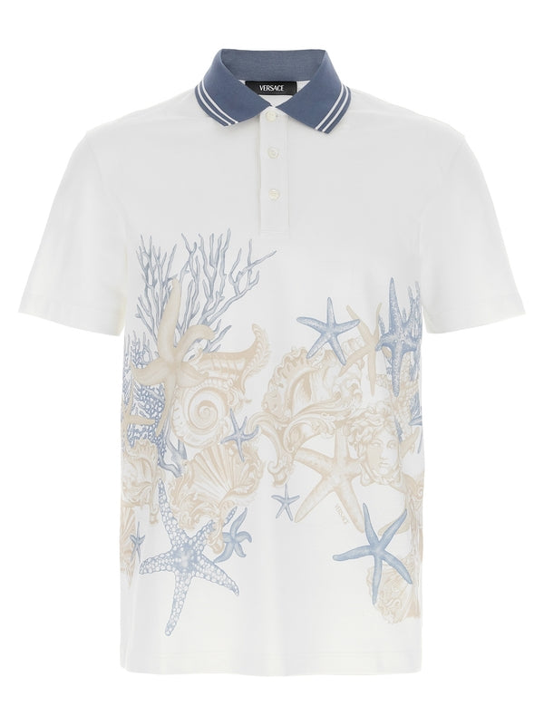 Barocco Sea
  Cotton Polo Shirt