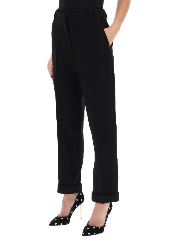 Wool Crepe Pants