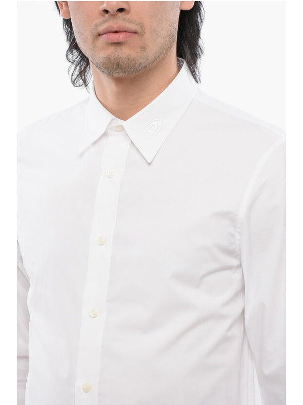 Solid Color Cotton Poplin S-BEN-CL-A Shirt Shirts