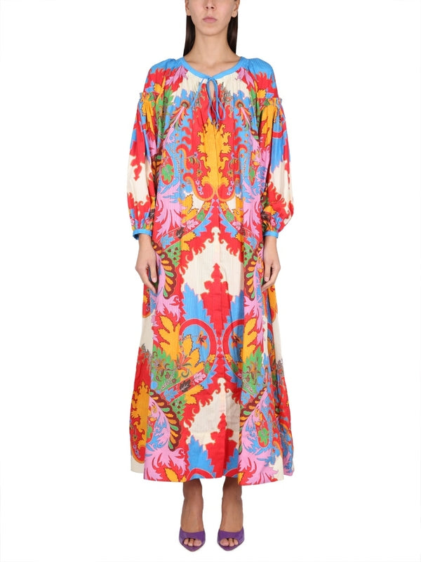 Allover Printed Long Dress