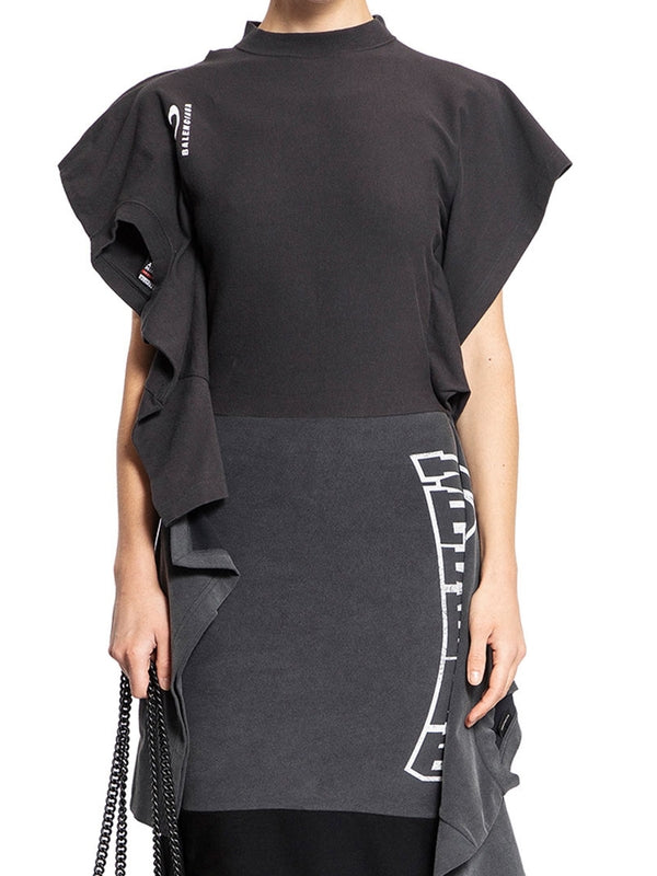 Twist T-shirt Long Dress