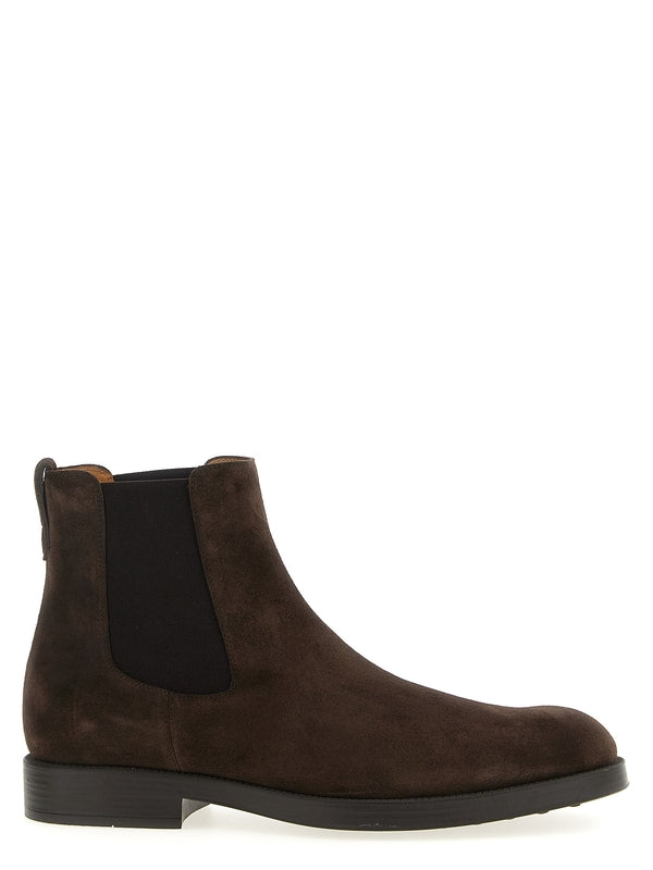 Tod'S Brown Chelsea Boots