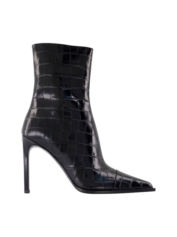 Amiri Black Ankle Boots