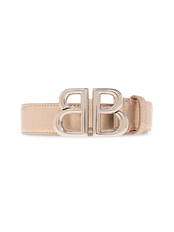 BB Logo Buckle
  Leather Belt