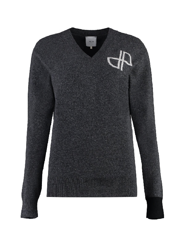 Cashmere V neck sweaters Knitted