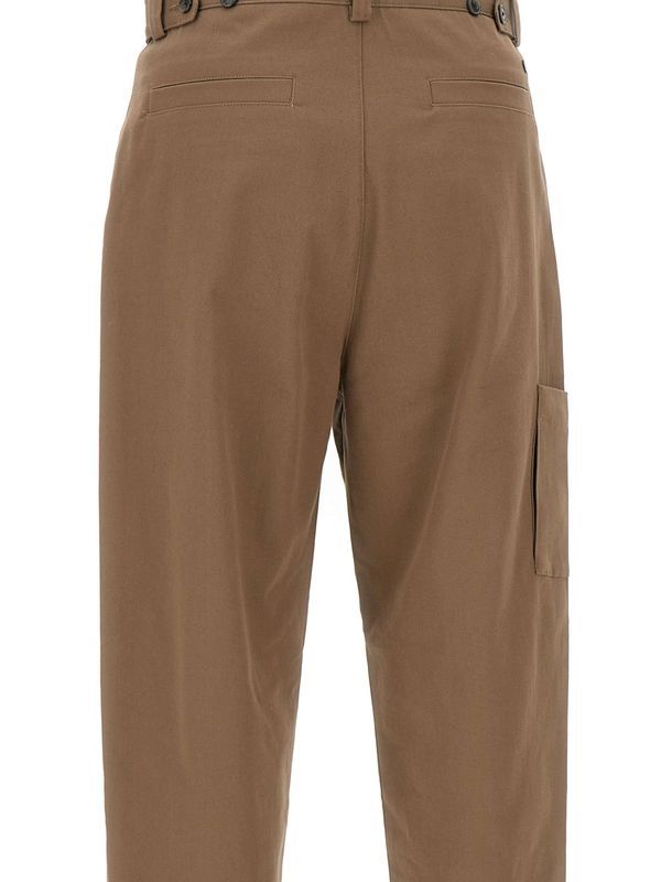 Logo Label Detail Pants